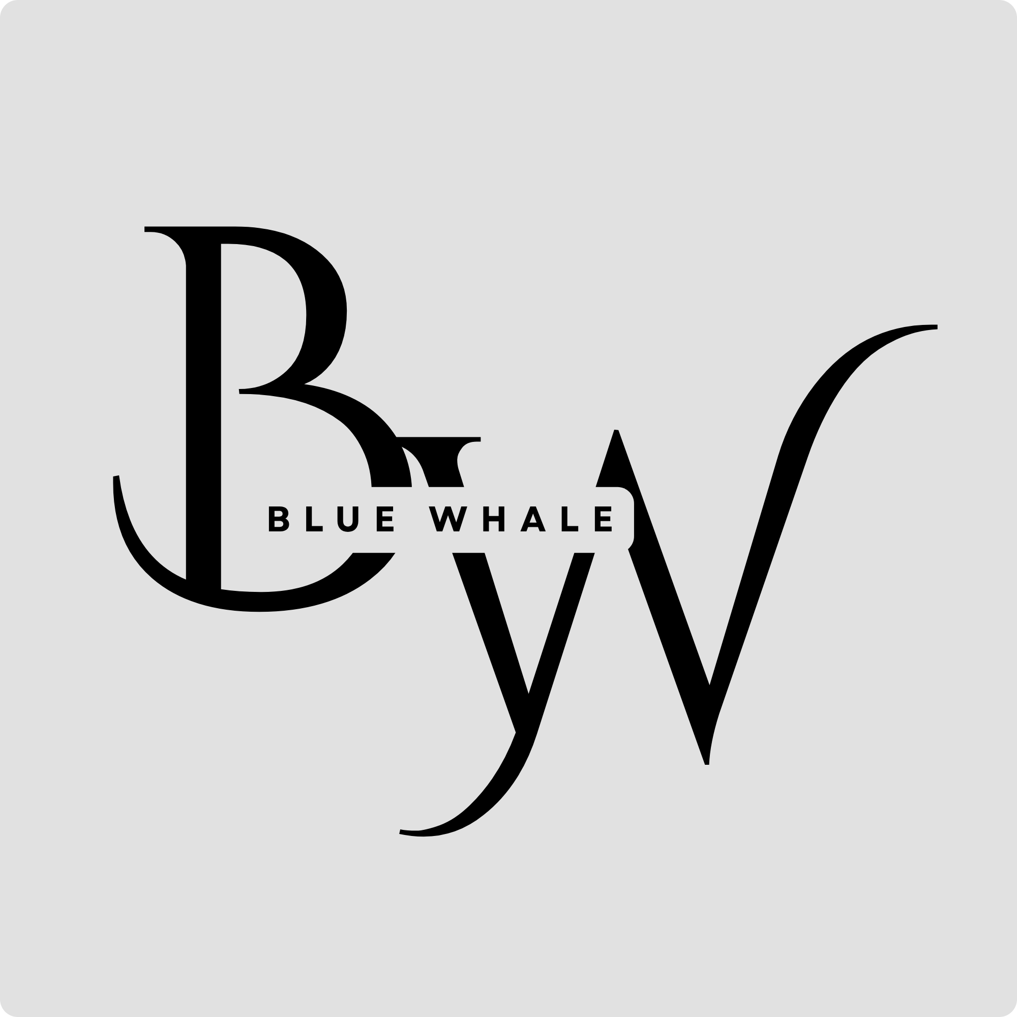 The Blue Whale - Logo